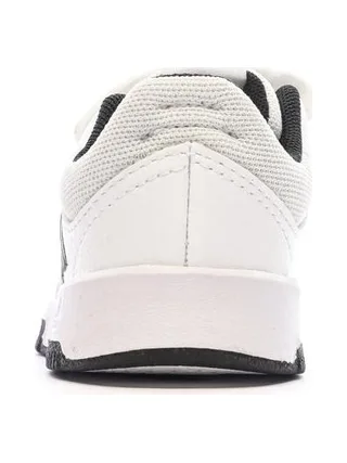 Baskets Blanches/Noir Garçon Adidas Tensaur 3