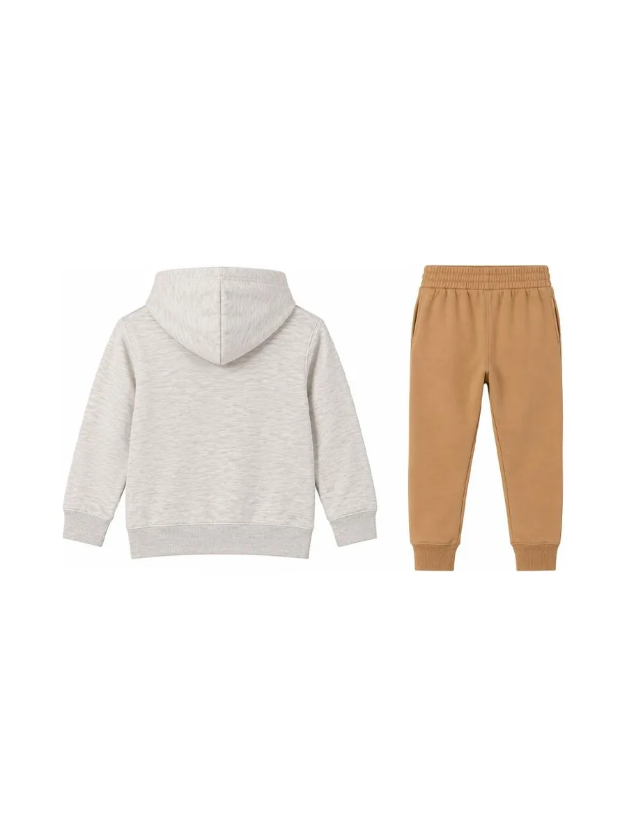 Survêtement Gris/Beige Garçon Champion Hoodie And Jogger 3
