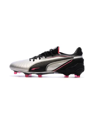 Chaussures de Football Grises/Noires Homme Puma King Ultimate 1