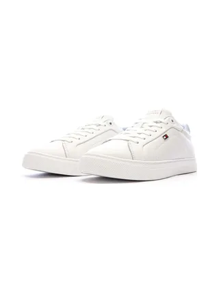Baskets Blanches/Bleu Femme Tommy Hilfiger Sporty 6