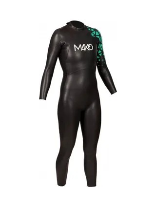 Combinaison Néoprène Mako Hali Plus Noir/Vert Mixte 1 1