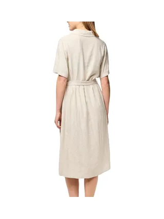 Robe Beige Femme Pieces Pia 2