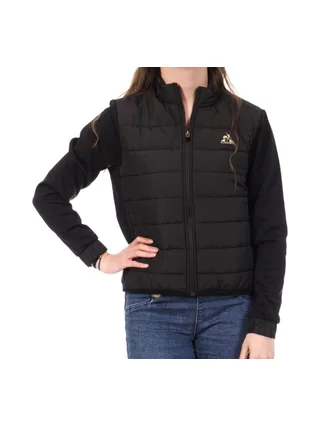 Doudoune sans manches Noir Femme Le Coq Sportif Hybride 1