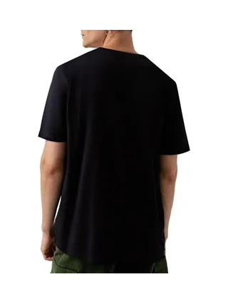 T-Shirt Noir Homme Timberland Sleeve Badge 2