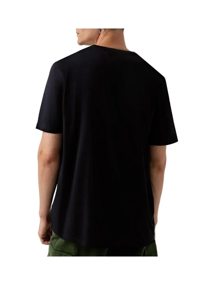 T-Shirt Noir Homme Timberland Sleeve Badge 3