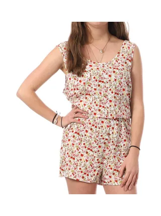 Combishort Blanche à Motifs Femme Vero Moda Easy 1