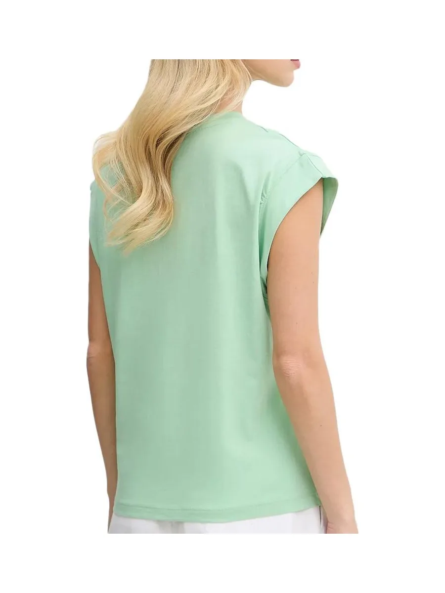T-shirt Vert Femme Pepe Jeans Aurore 3