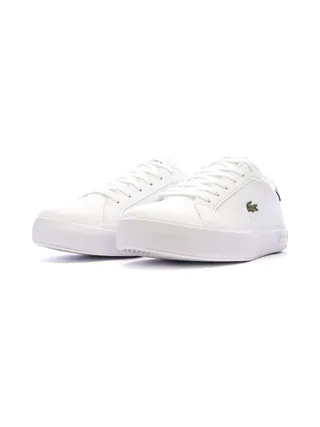 Baskets Blanches/Marine Ado Lacoste Powercourt 6