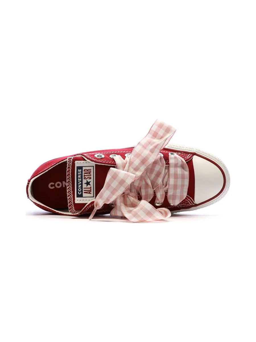 Baskets Rouges/Roses Fille Converse Chuck Taylor All Star 5