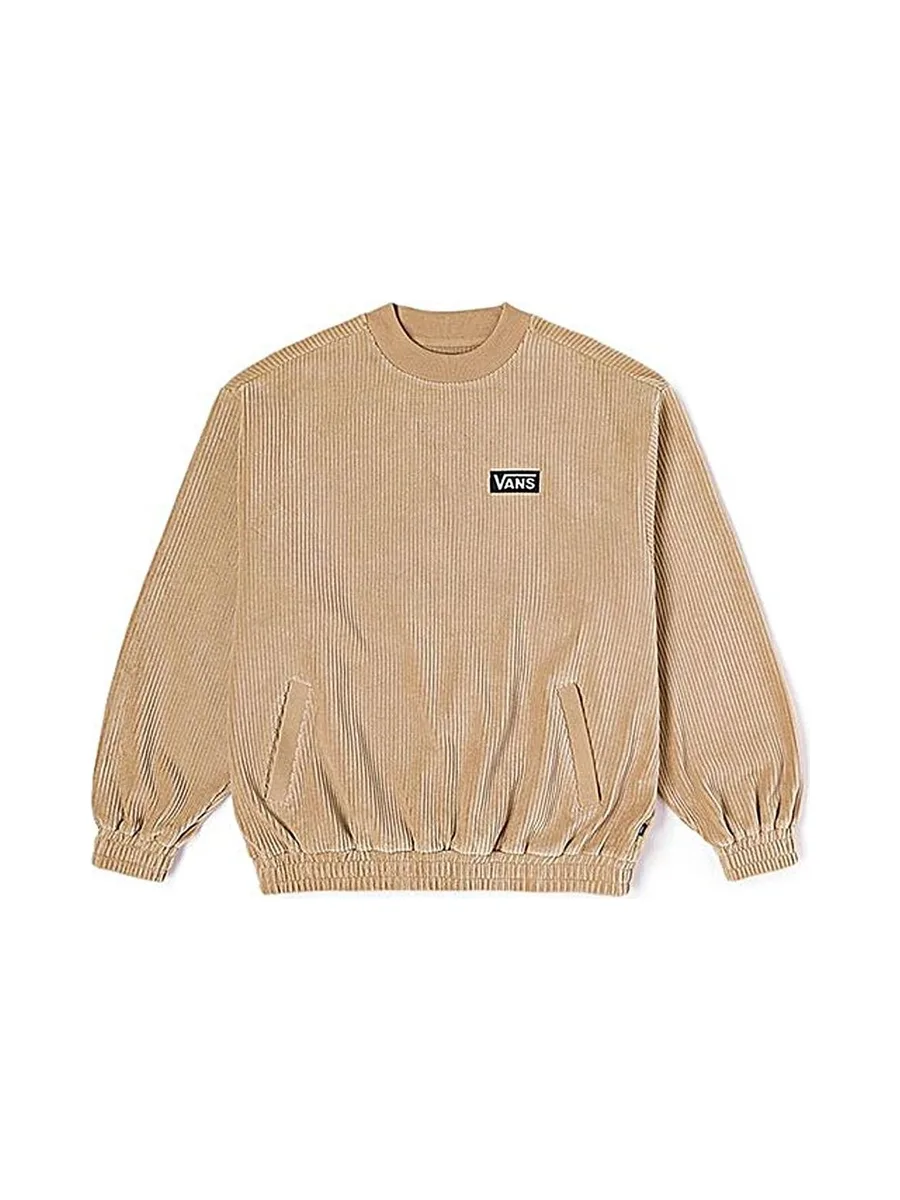 Sweat Beige Femme Vans Cord 1