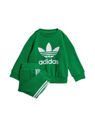 Survêtement Vert Mixte Adidas Crew Set 1