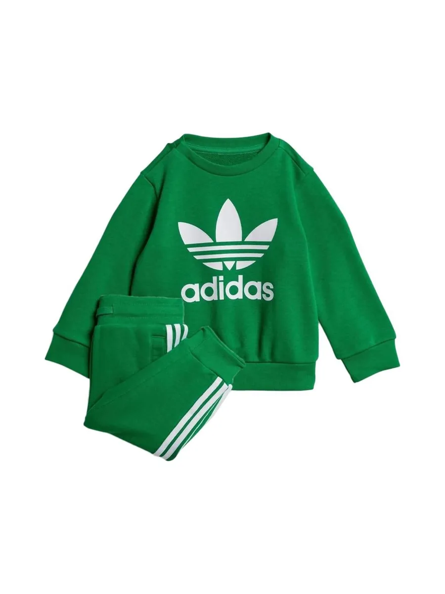 Survêtement Vert Mixte Adidas Crew Set 1