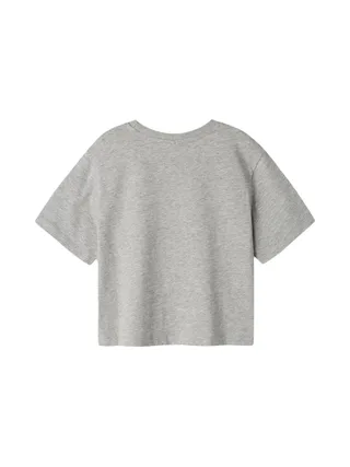 T-shirt Gris Fille Name it Fostinna 2