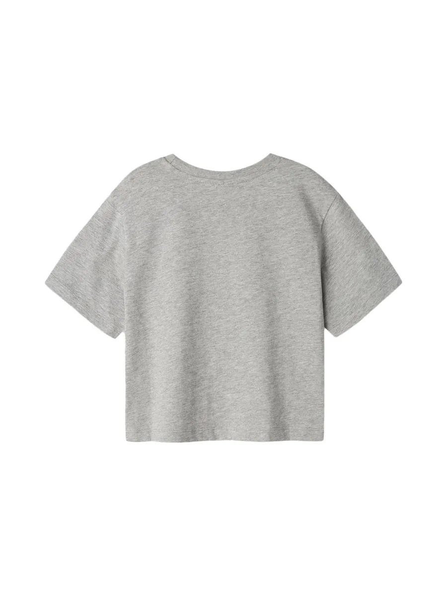 T-shirt Gris Fille Name it Fostinna 3