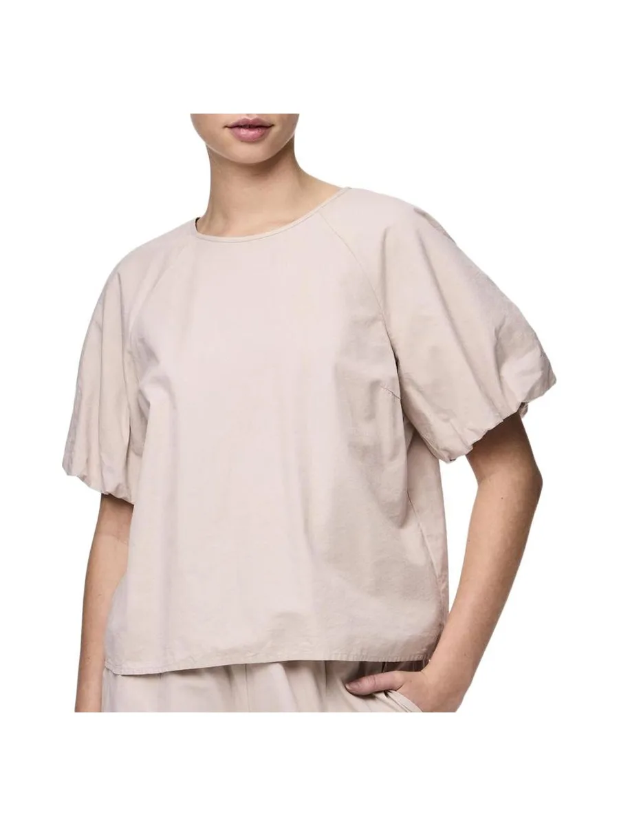 Blouse Beige Femme Pieces Karson 2