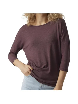 T-Shirt Violet Femme Vero Moda Carla 1