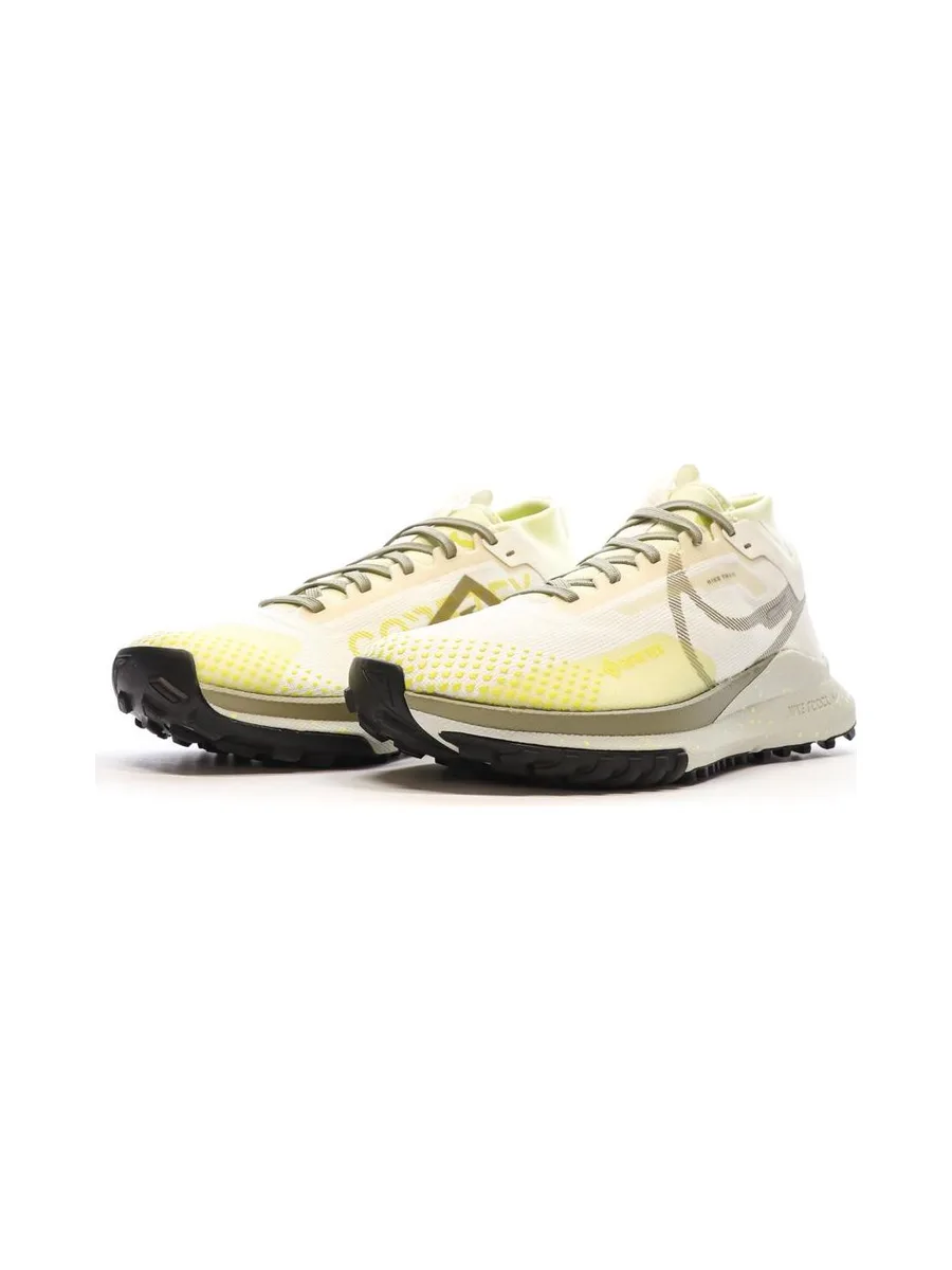 Chaussures de trail Blanche/Jaune Femme Nike React Pegasus 7