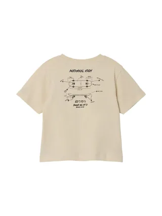 T-shirt Beige Garçon Name it Mlasso 2
