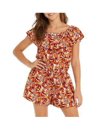 Combishort Orange/Rose Fille Name it Finaya 1