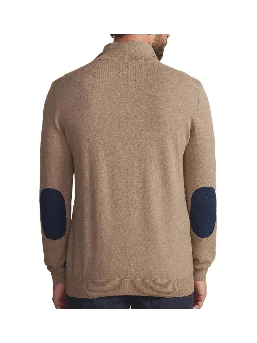 Pull Beige Homme TBS MALIKCAM 3