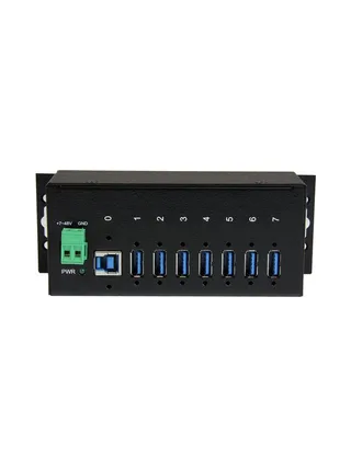 7 Port Industrial USB 3.0 Hub - Metal 3