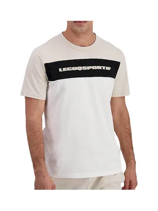 T-Shirt Beige Homme Le Coq Sportif Contemporain N°2 1