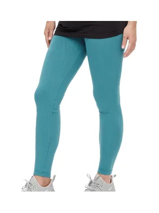 Legging de Grossesse Bleu Femme Mamalicious 20016583 1
