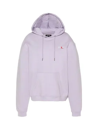 Sweat Mauve Femme Schott SWHBRODEDW 1