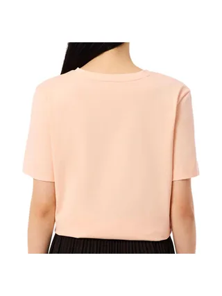 T-shirt Corail Femme Lacoste Relaxed 2