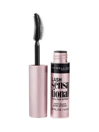Mascara Sensa Mini Gemey Maybelline Noir 1