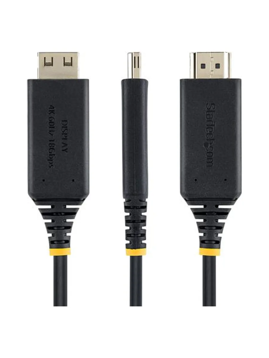 StarTech.com 1M-USBC-HDMI-4K60-G video cable adapter 6