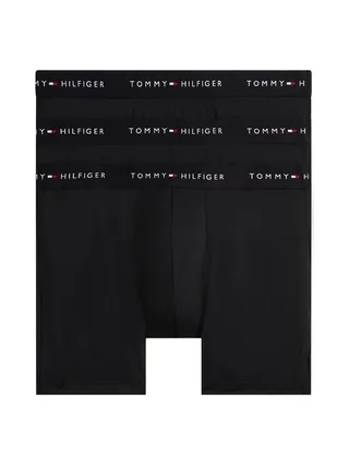 3x Boxers Noir Homme Tommy Hilfiger Brief UM0UM03618 1