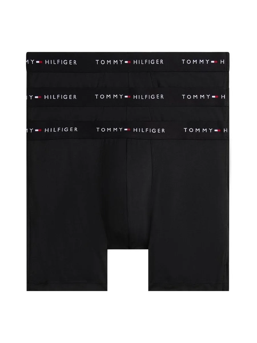 3x Boxers Noir Homme Tommy Hilfiger Brief UM0UM03618 2