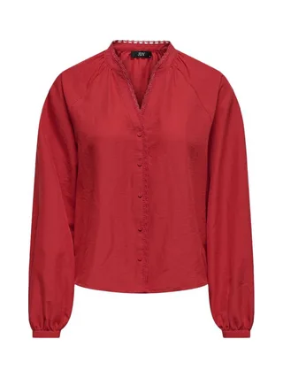 Blouse Manches Longues Rouge Femme JDY Loli 1