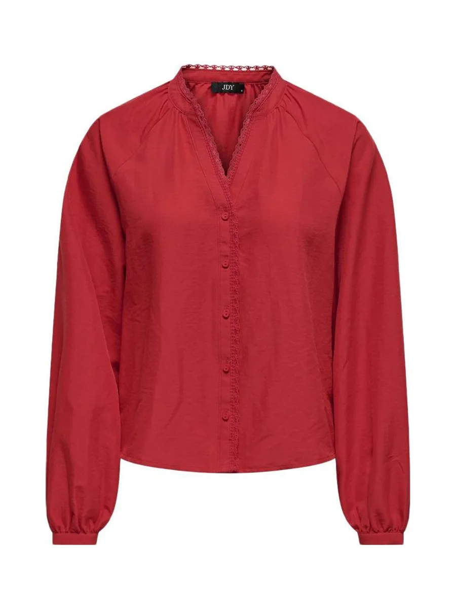 Blouse Manches Longues Rouge Femme JDY Loli 1
