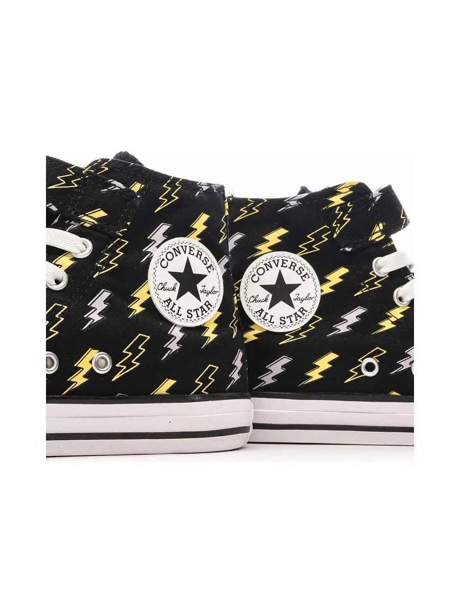 Baskets Noires Garçon Converse Electric 8