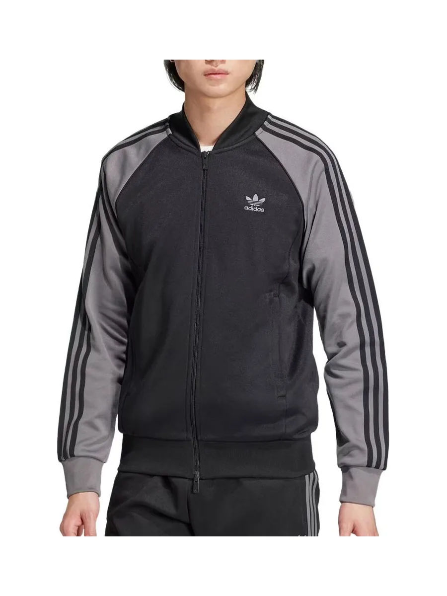 Veste Zippée Noire/Grise Homme Adidas IY9858 2
