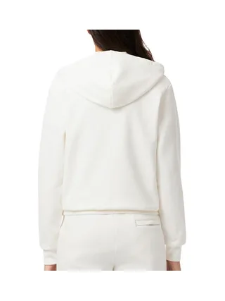 Sweat Blanc Femme LacosteSF5256 2