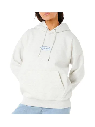 Sweat à Capuche Gris Chiné Femme Rip Curl Neon Isles Heritage 1