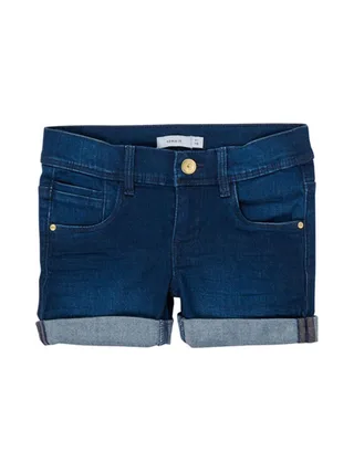Short Bleu Foncé Fille Name it Frose 1