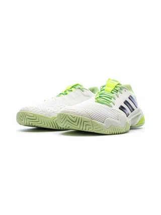 Chaussures de Tennis Vert/Blanc Adidas Barricade 13 6