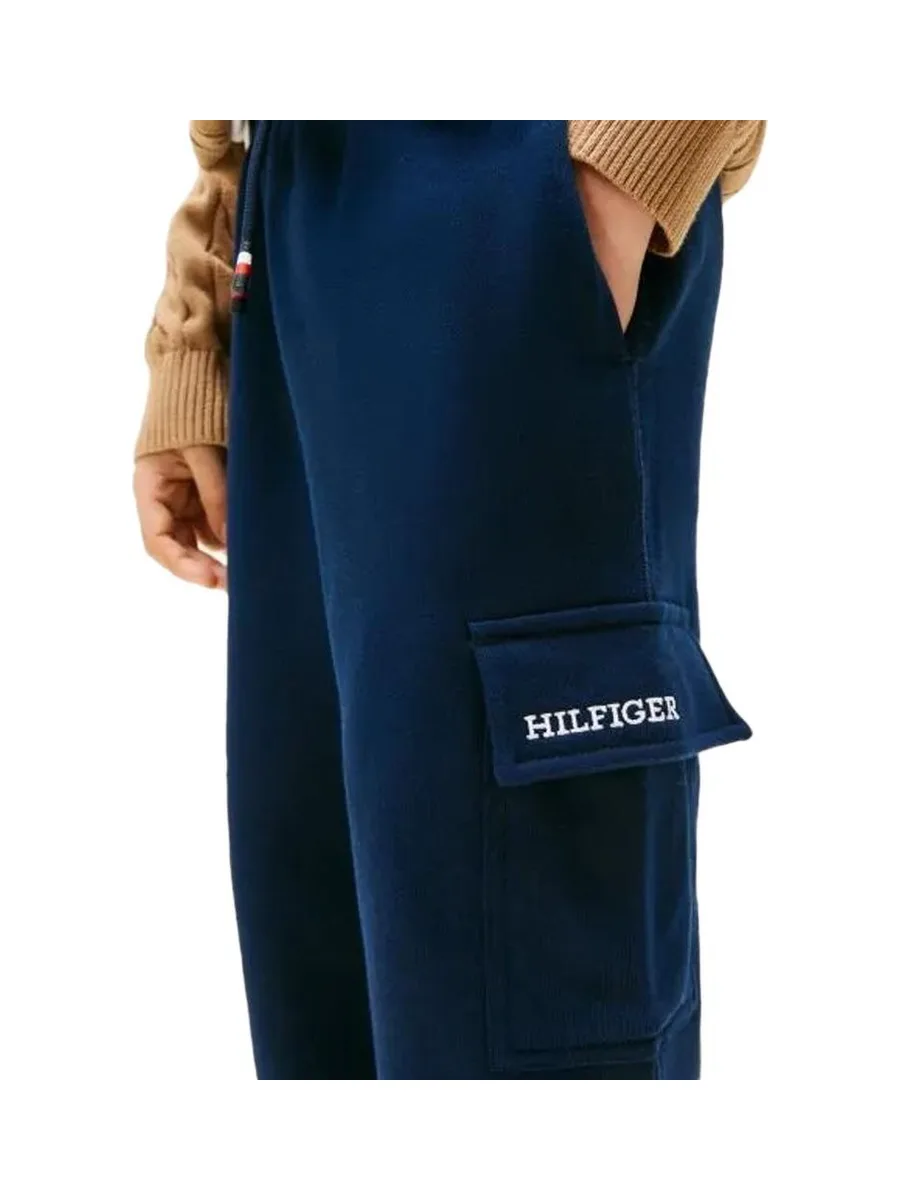 Jogging Marine Garçon Tommy Hilfiger U Monotype 2