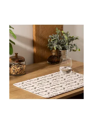 Set de Table Beige/Kaki Atmosphera Fev 2