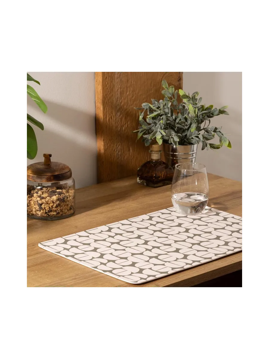 Set de Table Beige/Kaki Atmosphera Fev 3