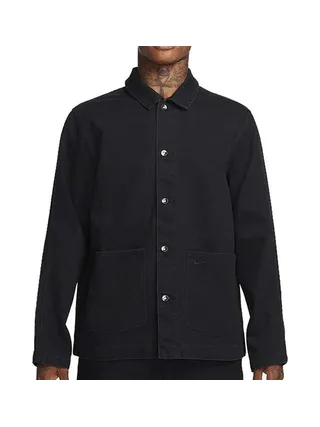 Veste en Jean Noir Homme Nike Chore Coat 1