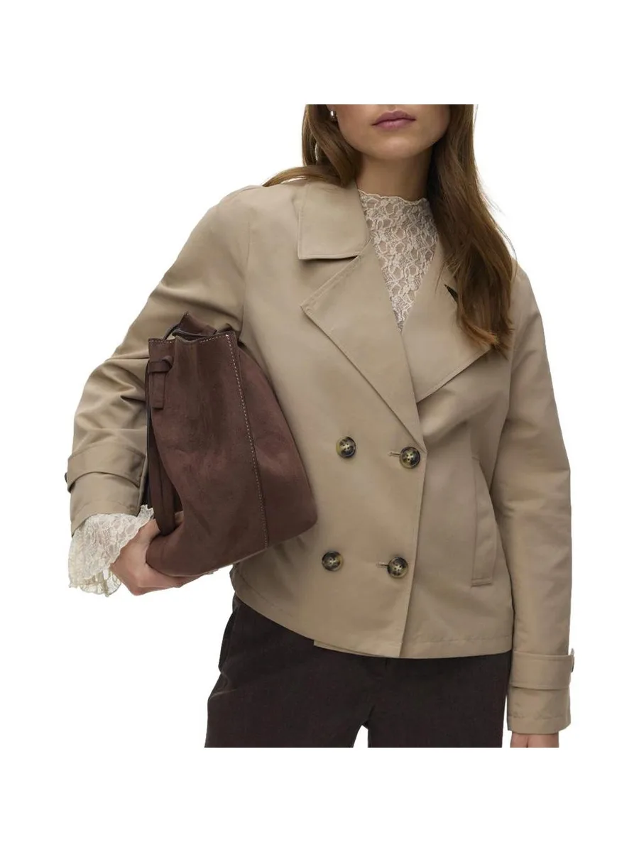 Veste Taupe Femme Vero Moda Chloé 2