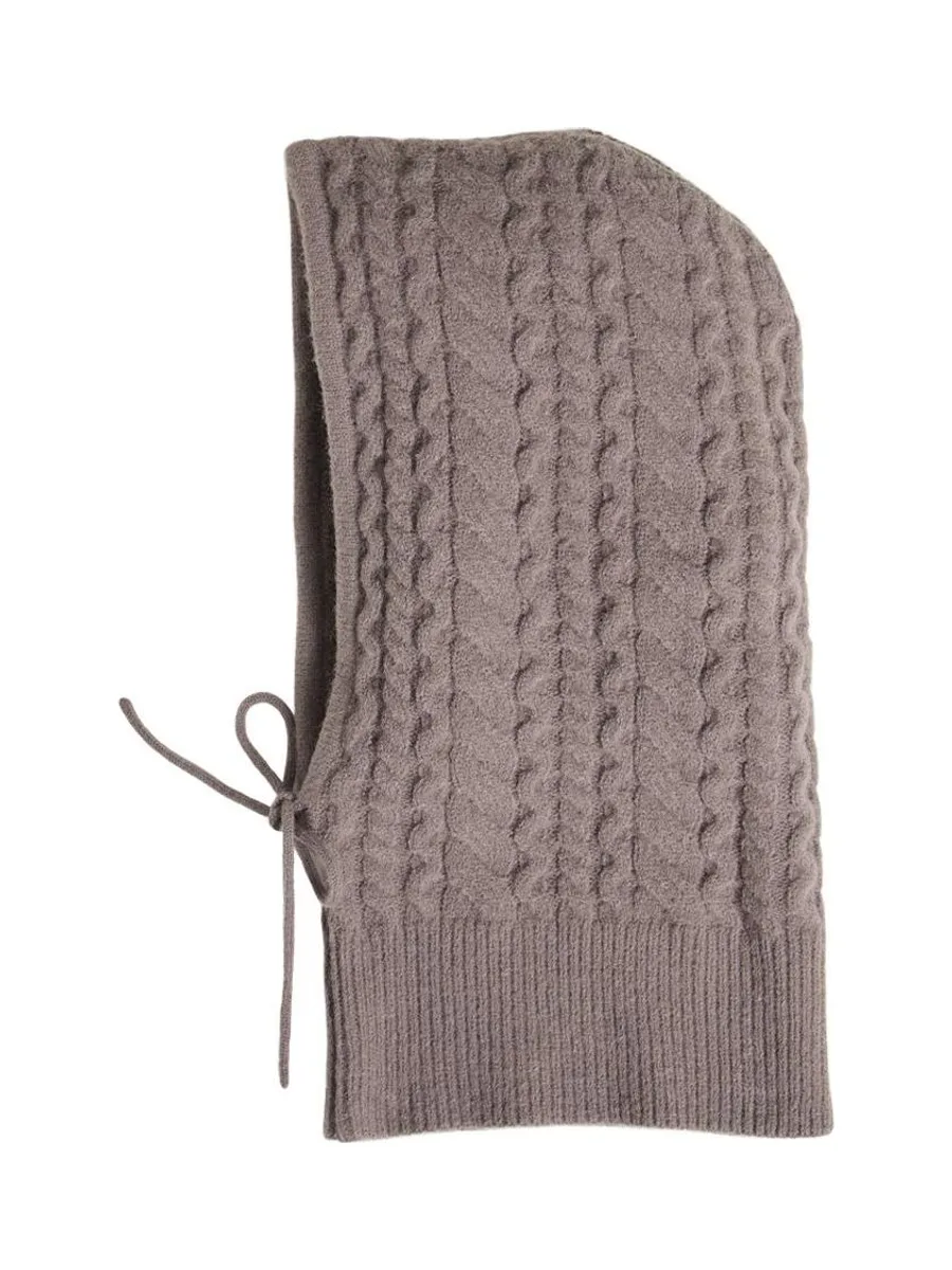 Cagoule à Capuche Taupe Femme Vila Balaclava 2