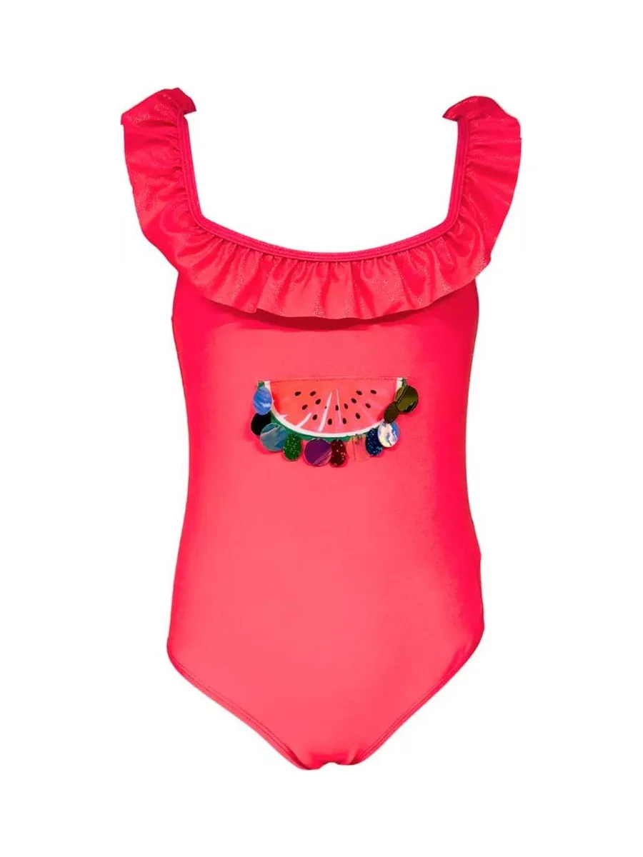 Maillots de bain Rose Fille Haute Pression Pastèque 2