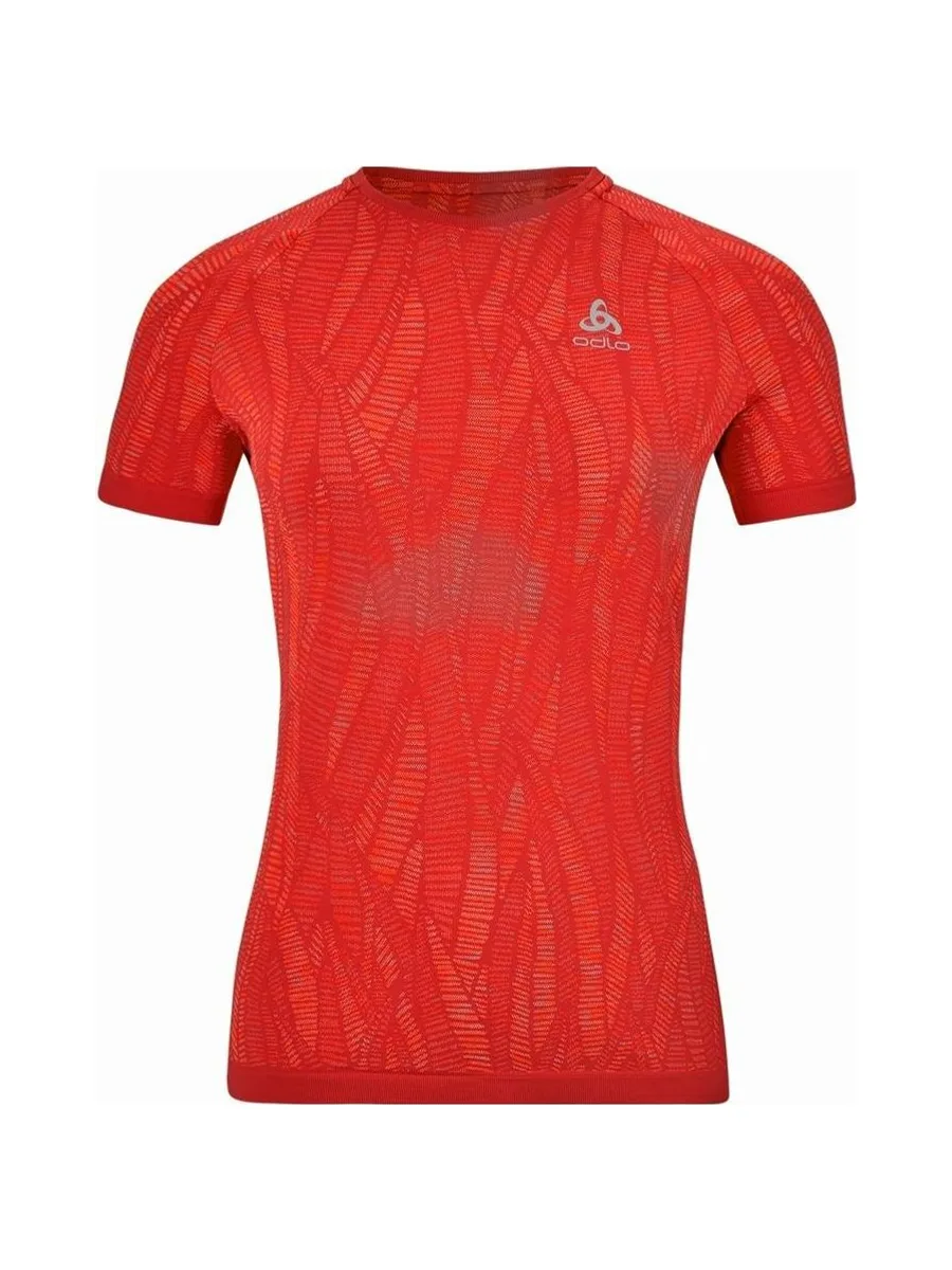 T-shirt Technique Rouge Femme Odlo Zeroweight 2
