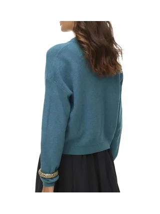 Pull Bleu Femme Vero Moda Exciting 2